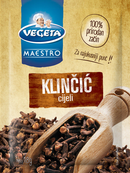 Klinčić cjeli 18g