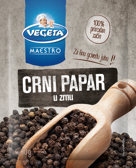 Crni papar u zrnu 50g