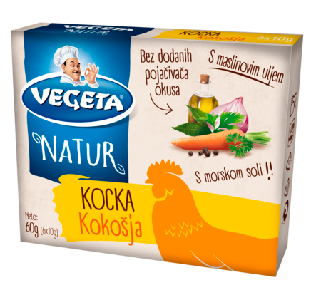 Vegeta natur kokošja kocka