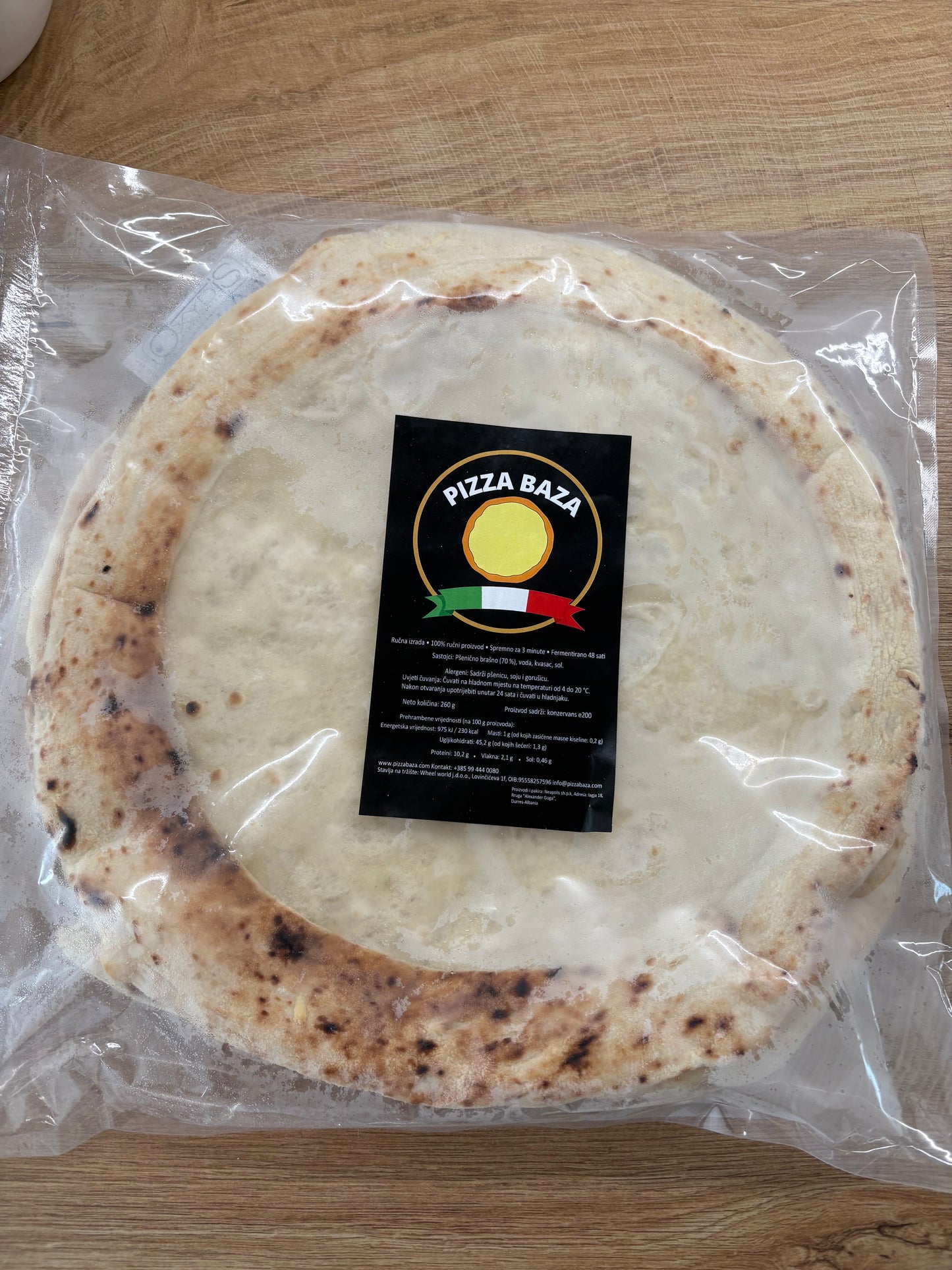 Gotovo tijesto za pizzu 2 kom
