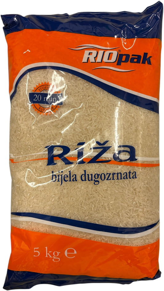 Riža dugo zrno 5kg