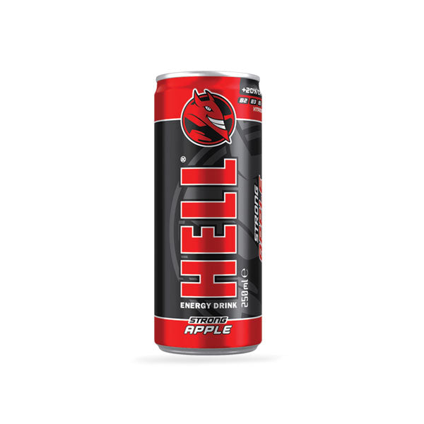 HELL ENERGY DRINK APPLE STRONG 0,25 L HELL ENERGY