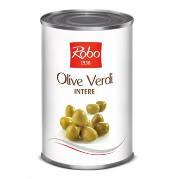 Zelene masline cijele 4100g/ 2500g