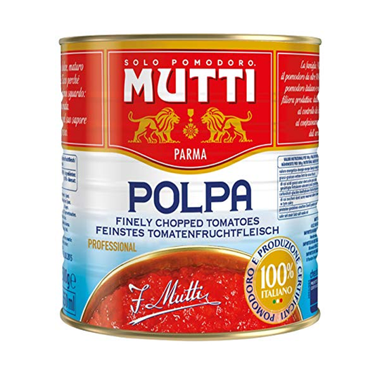 POLPA SITNO SJECKANA RAJČICA 2500 g MUTTI