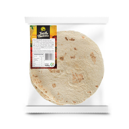 TORTILJA MEXICANA 30 cm – 1620 g (18/1) TORTILLA MEXICANA