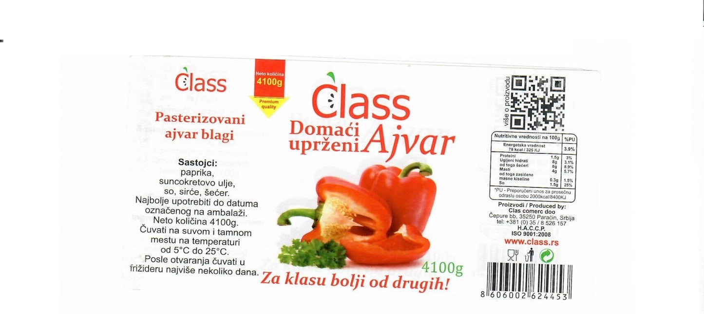 Ajvar (konzervirano)