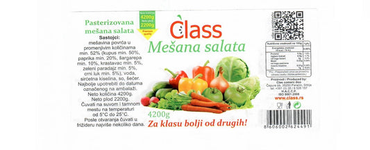 Miješana salata (konzervirano)