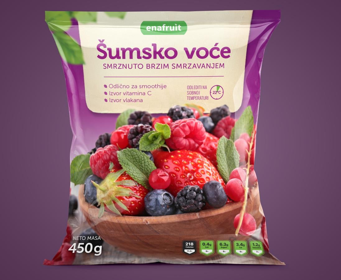 Smrznuto šumsko voće 450g